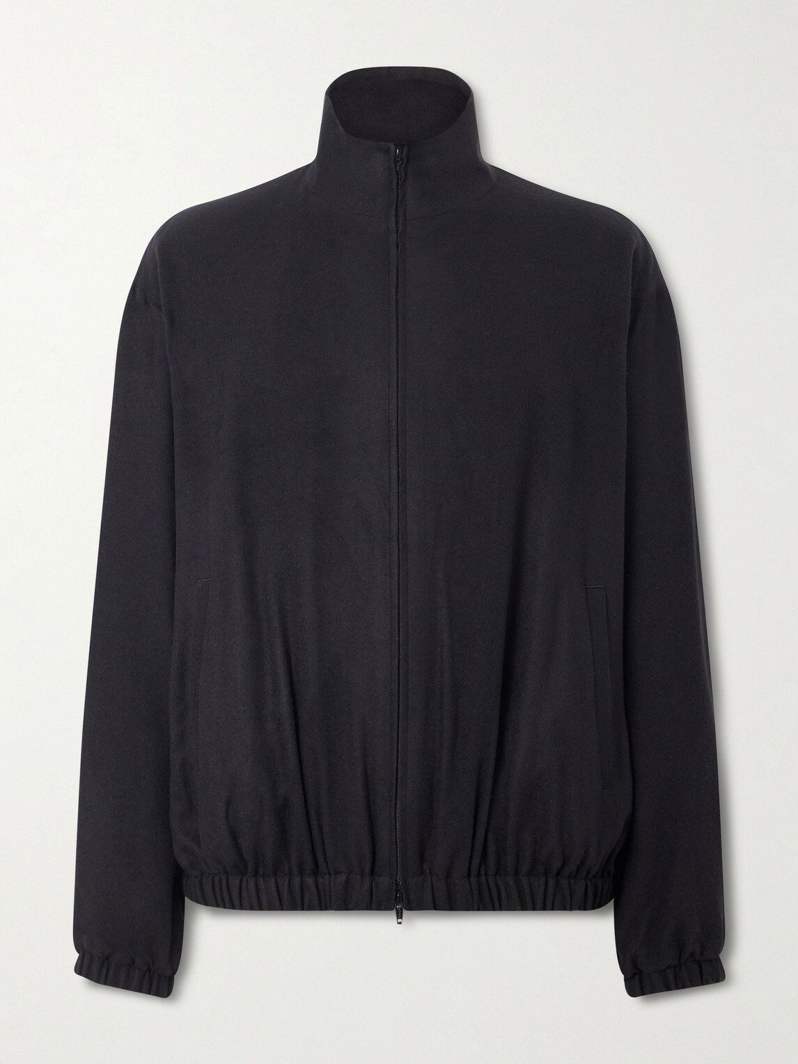 ssstein - Silk-Blend Flannel Jacket - Black