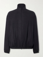 ssstein - Silk-Blend Flannel Jacket - Black