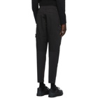 Stone Island Shadow Project Black Zip Cargo Pants