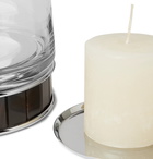 Lorenzi Milano - Ebony and Glass Candle Holder - Black