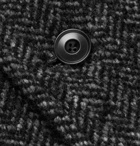 Albam - Mullan Herringbone Wool-Blend Coat - Men - Gray