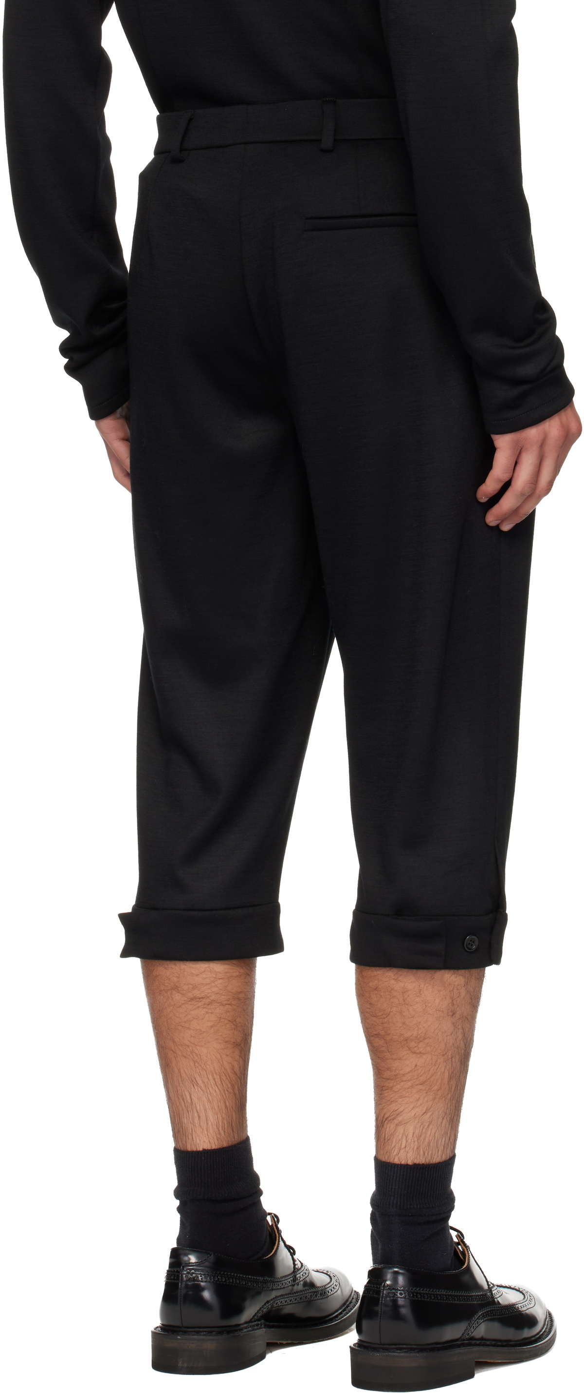 Rier Black Knickerbocker Shorts