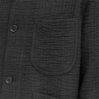 YMC Men's Seesucker Labour Chore Jacket in Black