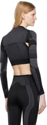 MISBHV Black Shrug Sport Top