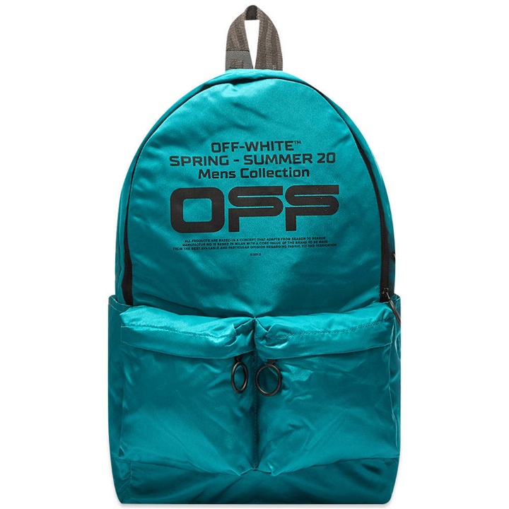 Photo: Off-White Off Wavy Logo Backpack