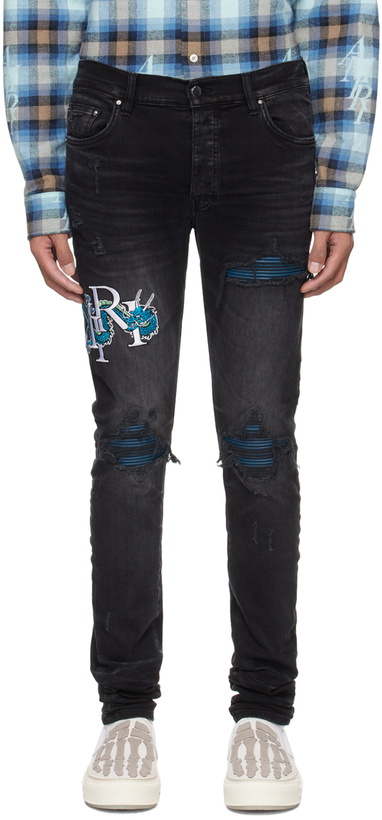 Photo: AMIRI Black MX1 Jeans