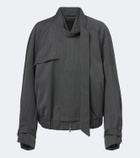 Victoria Beckham Virgin wool bomber jacket