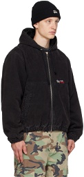 Stüssy Black Hooded Jacket