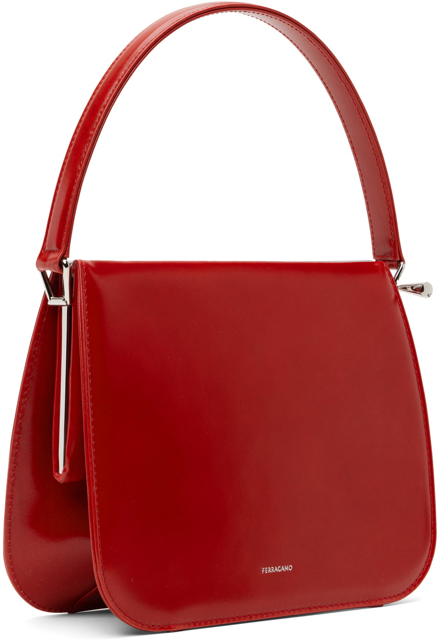 Ferragamo Red Small Framed Bag