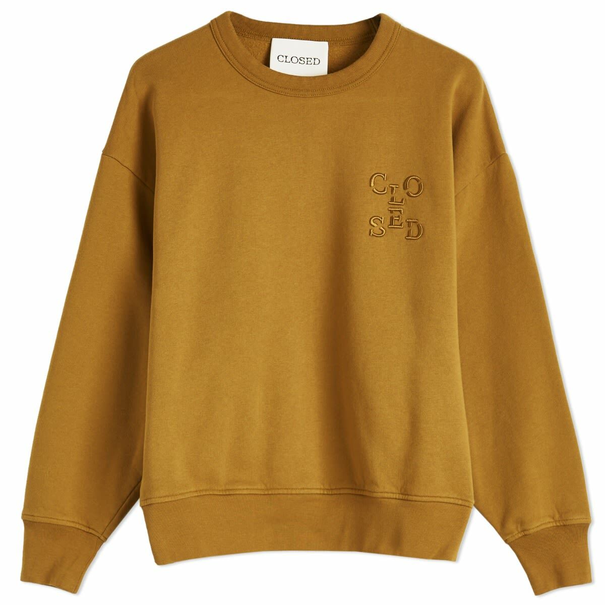 Closed Women's basic crewneck in Tullamore Brown