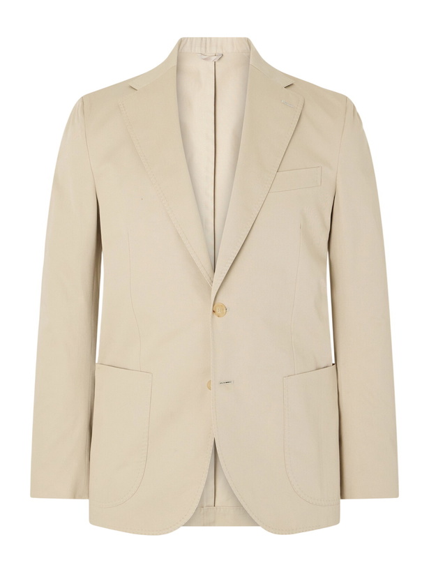 Photo: De Petrillo - Cotton Suit Jacket - Neutrals