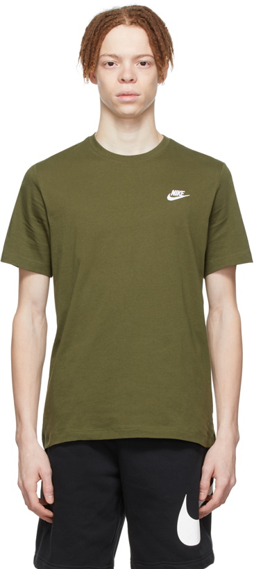 Photo: Nike Green Sportswear Club T-Shirt
