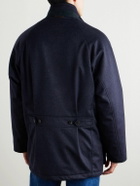 Purdey - Wool and Alpaca-Blend Field Coat - Blue