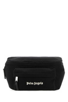 Palm Angels Black Canvas Cordura Belt Bag