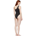 Myraswim Black Rhoades Single-Shoulder Swimsuit