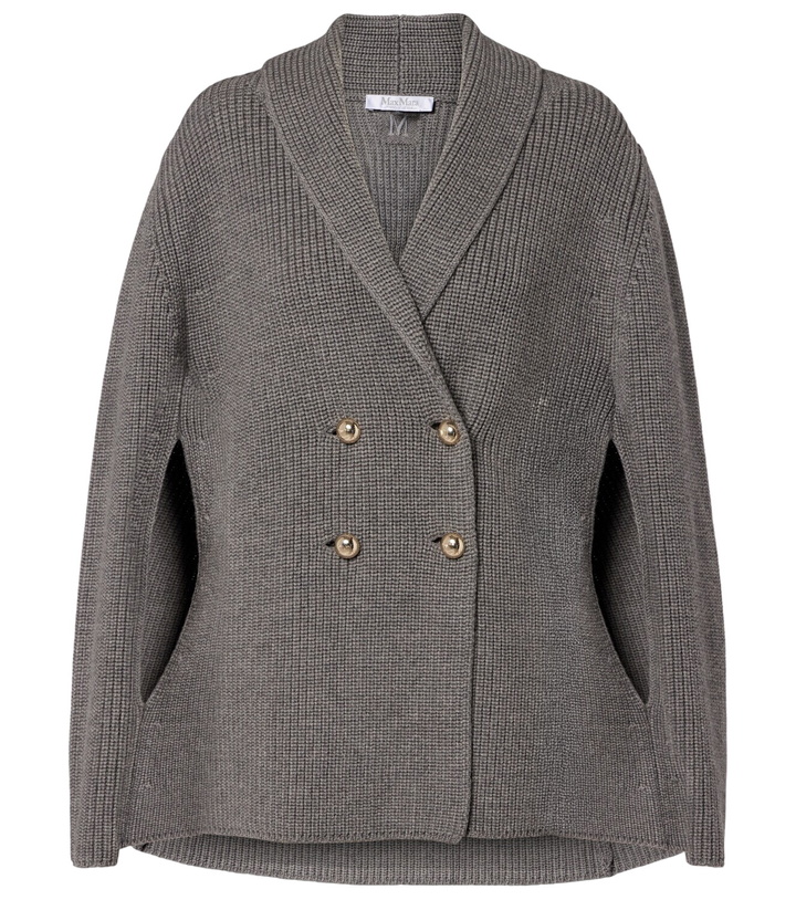 Photo: Max Mara Agenzia double-breasted virgin wool cape