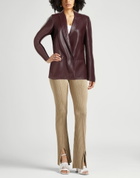 Blumarine Womens Blazer Burgundy