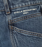 Stella McCartney - High-rise stretch-denim slim jeans