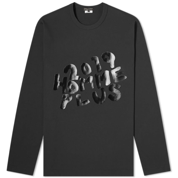 Photo: Comme des Garcons Homme Plus Long Sleeve Printed Tee