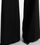 Carolina Herrera Wool-blend wide-leg pants