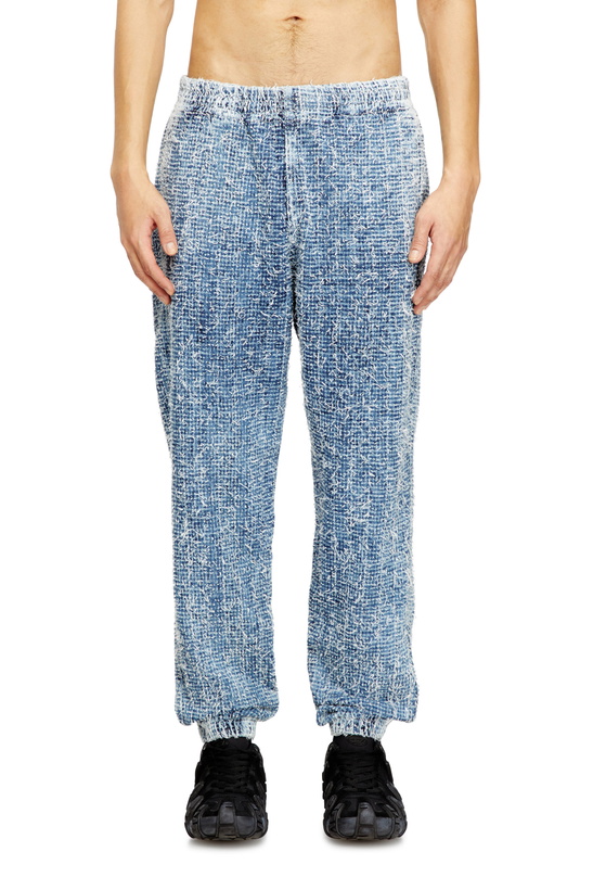 Photo: Diesel Slim Jeans - D-Labb - Jeans - Unisex - Blue