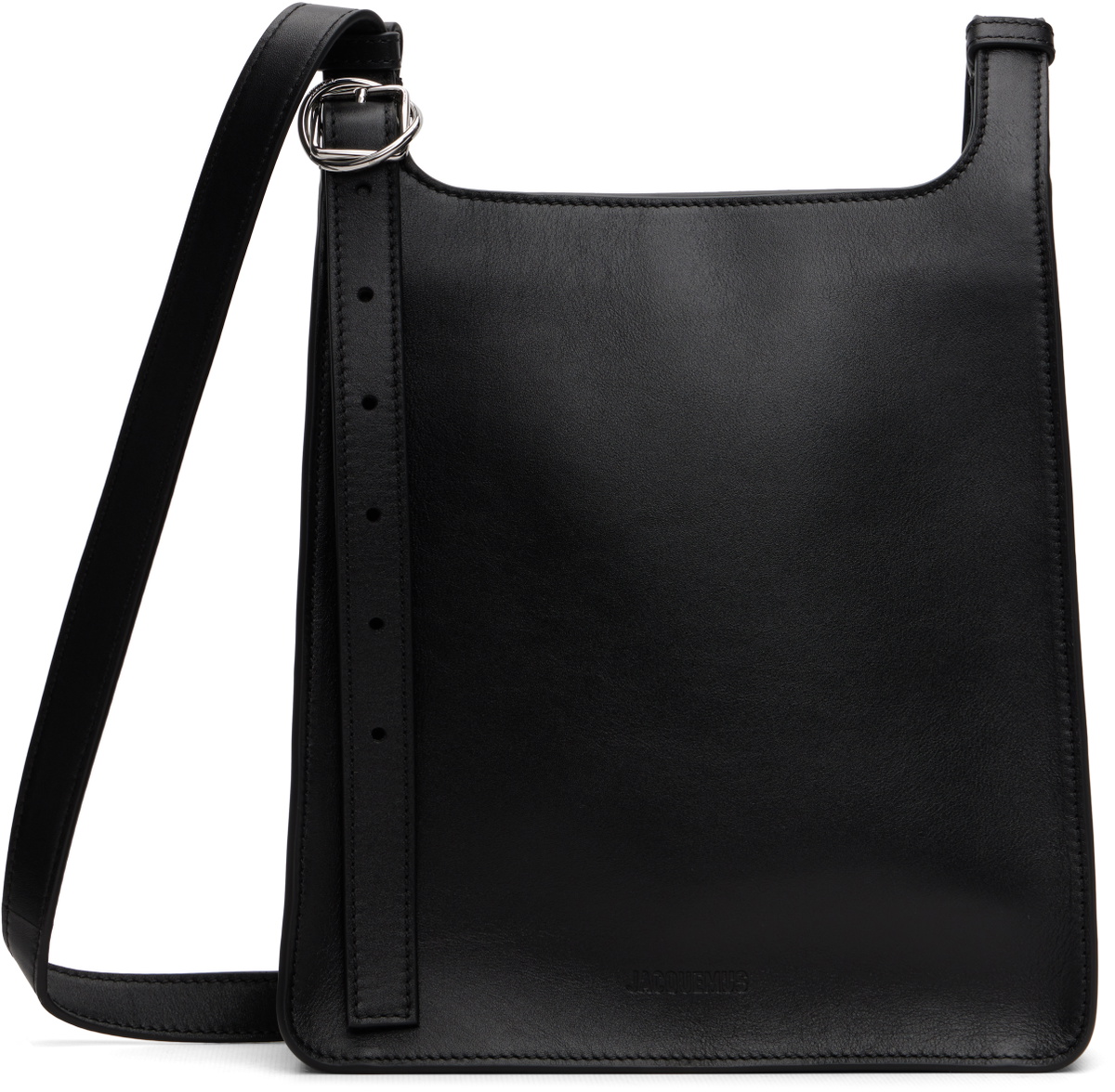 JACQUEMUS Black 'The small Tablier' Bag