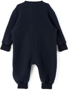 Molo Baby Navy Wool Umar Bodysuit