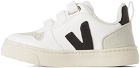Veja Baby White & Black V-10 Sneakers
