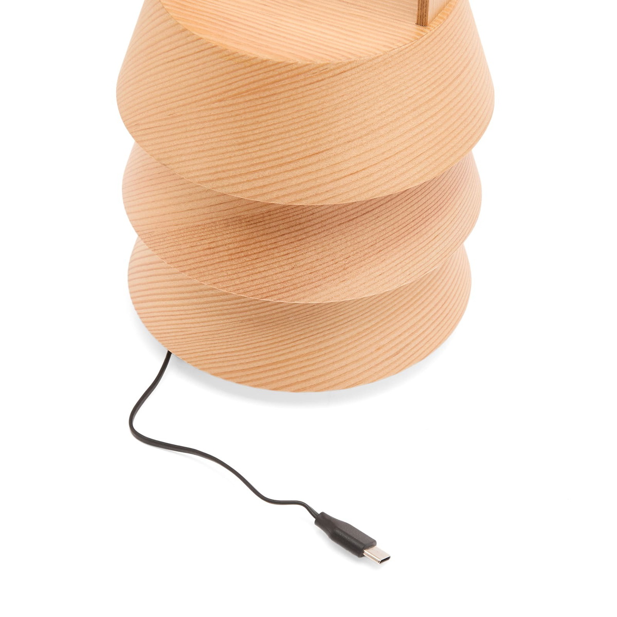 ferm LIVING Luver Portable Lamp in Natural 