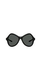 Diesel Cat-eye style sunglasses - Sunglasses - Unisex - Black