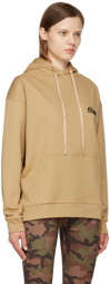 Miaou SSENSE Exclusive Taupe Shag Hoodie