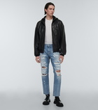 Dolce&Gabbana - Distressed mid-rise straight jeans