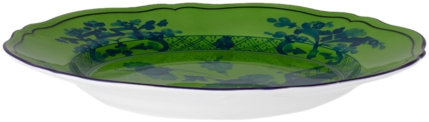 Ginori 1735 Green Oriente Italiano Dinner Plate