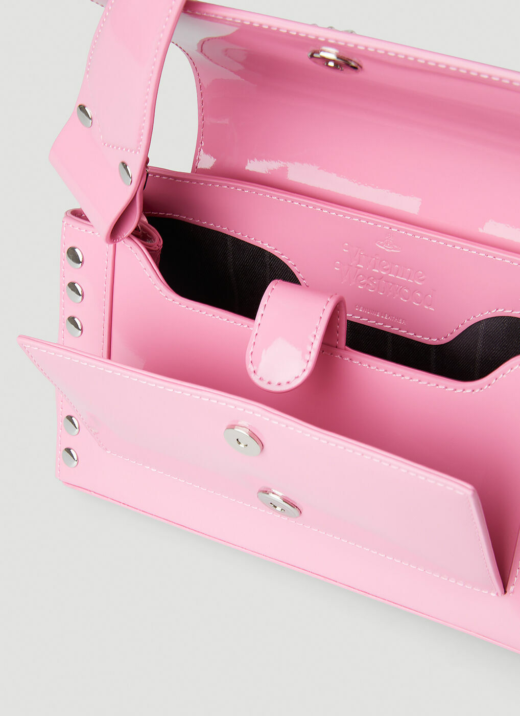 Hazel Medium Shoulder Bag in Pink Vivienne Westwood