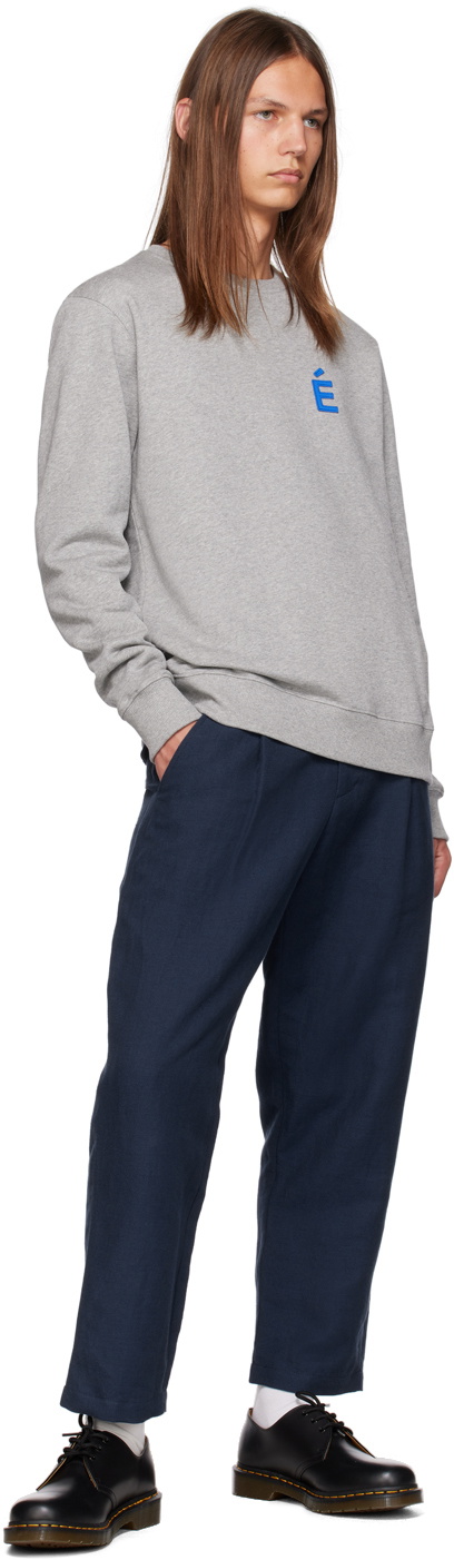 Études Gray Story Patch Sweatshirt