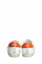 Philippe Model Prsx Low Sneakers In White Leather