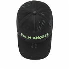 Palm Angels Men's Logo Cap in Black