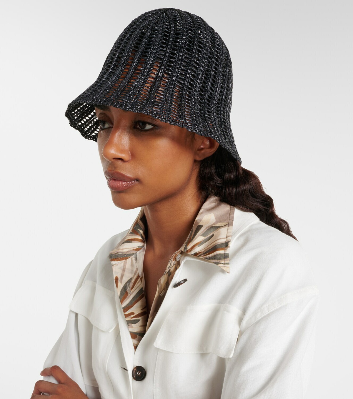 Brunello Cucinelli Woven bucket hat