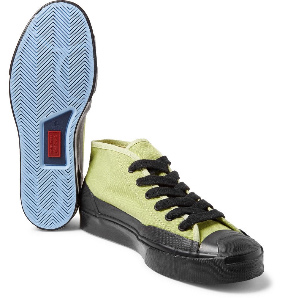 Converse - A$AP Nast JP Chukka Rubber-Trimmed Canvas Sneakers
