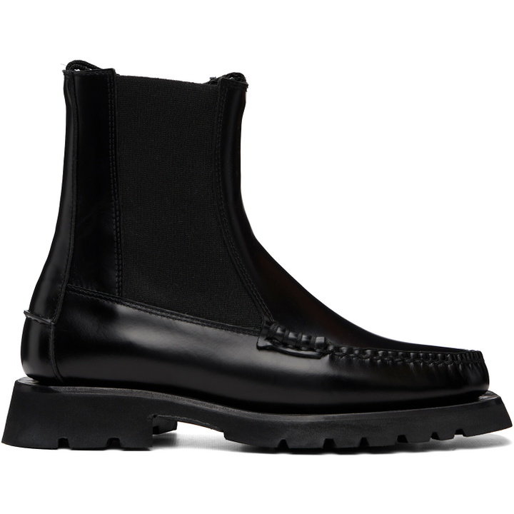 Photo: HEREU Black Alda Sport Chelsea Boots