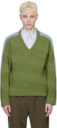 Kiko Kostadinov Green Delian Sweater