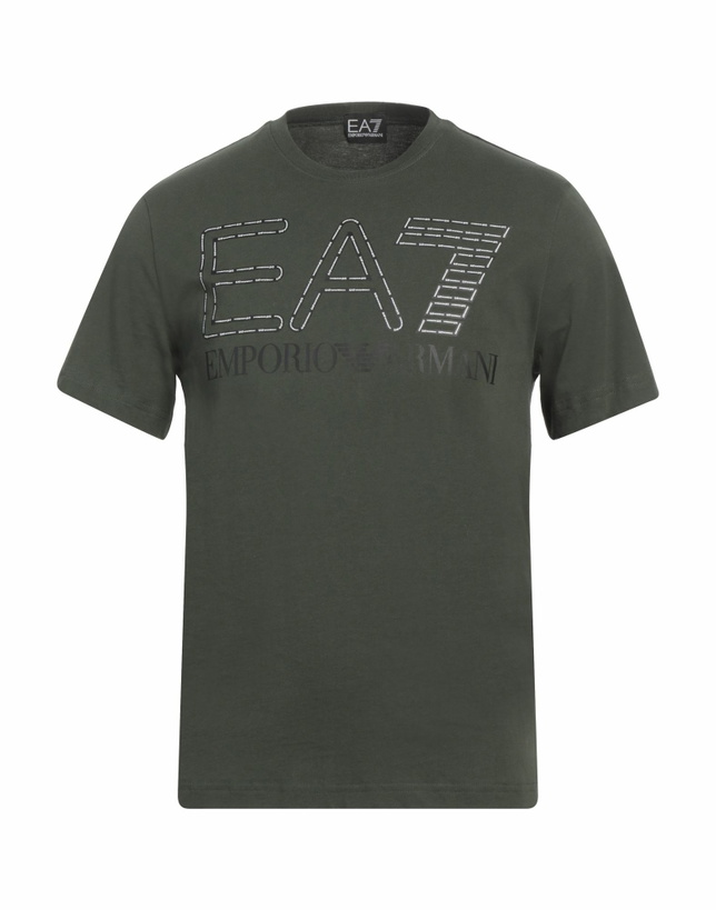 Photo: Ea7 Mens T-shirt Military in Green
