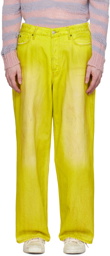 Acne Studios Yellow 1981 Jeans
