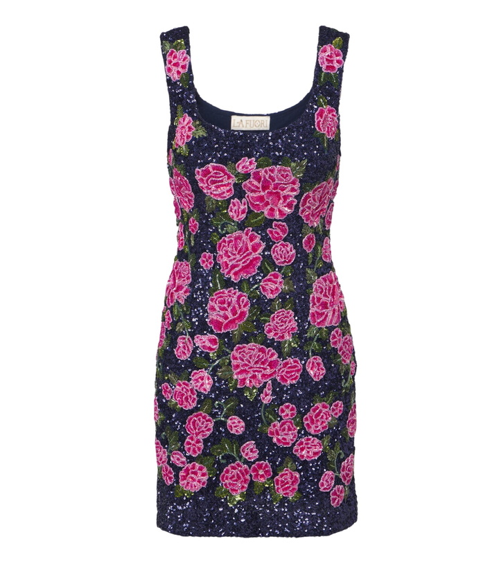 Photo: Là Fuori La Nuit embellished minidress