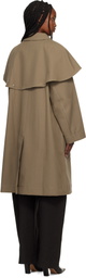 Studio Nicholson Beige Haver Trench Coat