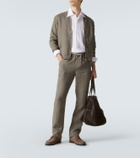 Kiton Linen bomber jacket