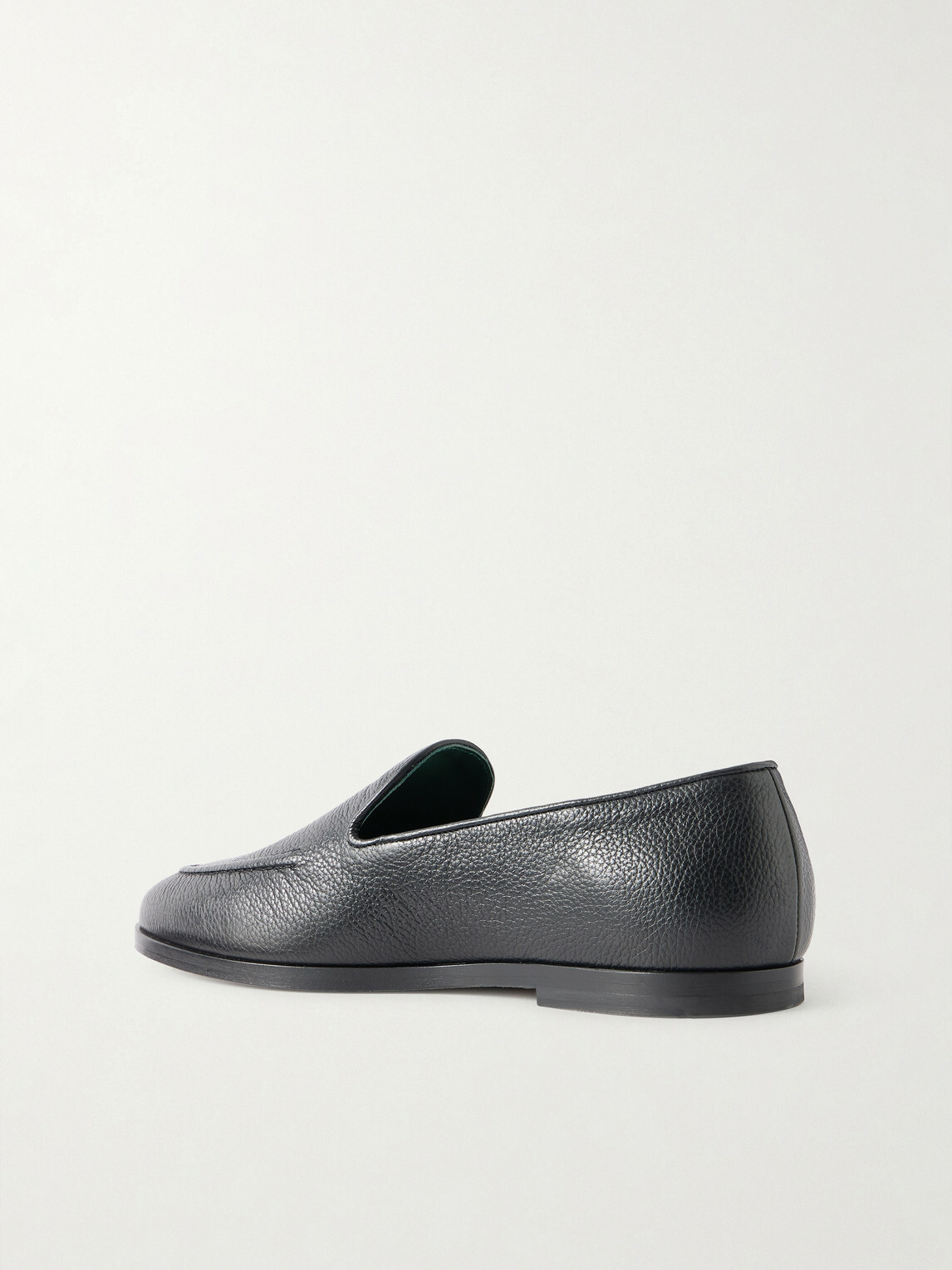 VINNY's - Marcel Full-Grain Leather Loafers - Black