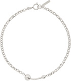 Justine Clenquet Silver Connie Necklace