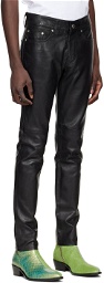 BLK DNM Black 25 Leather Pants