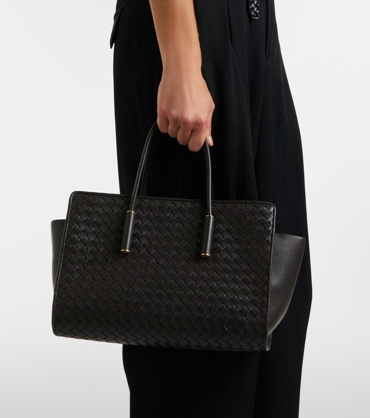 Bottega Veneta Barbara Small Intrecciato leather tote bag